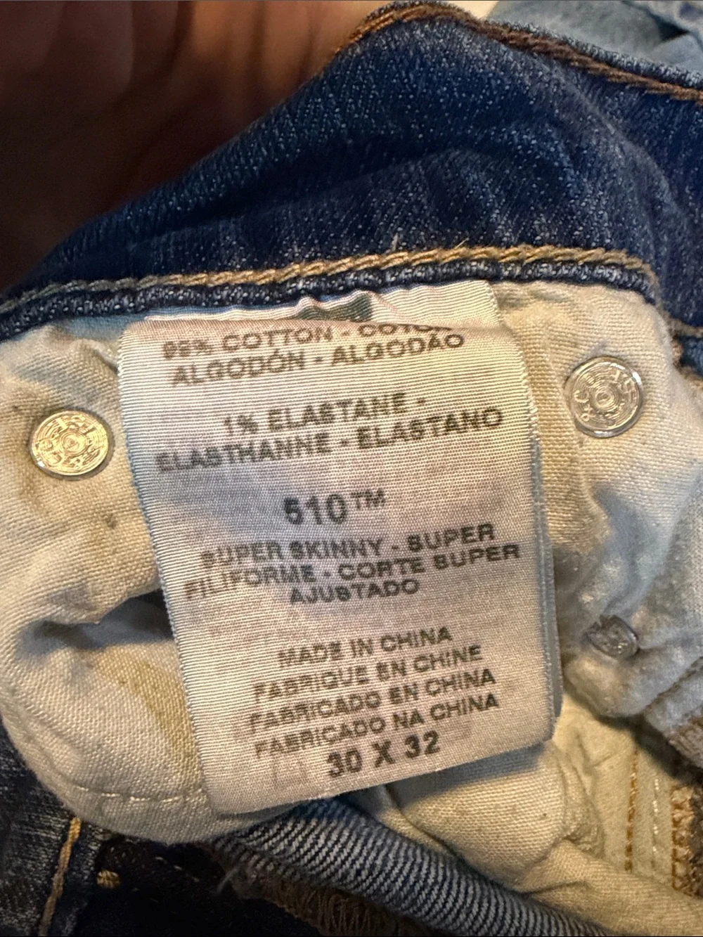 Levis levi slim
